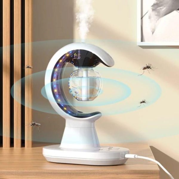 3-in-1 Mosquito Repellent Lamp with Humidifier and Night Light - Safe and Effective for Home Use